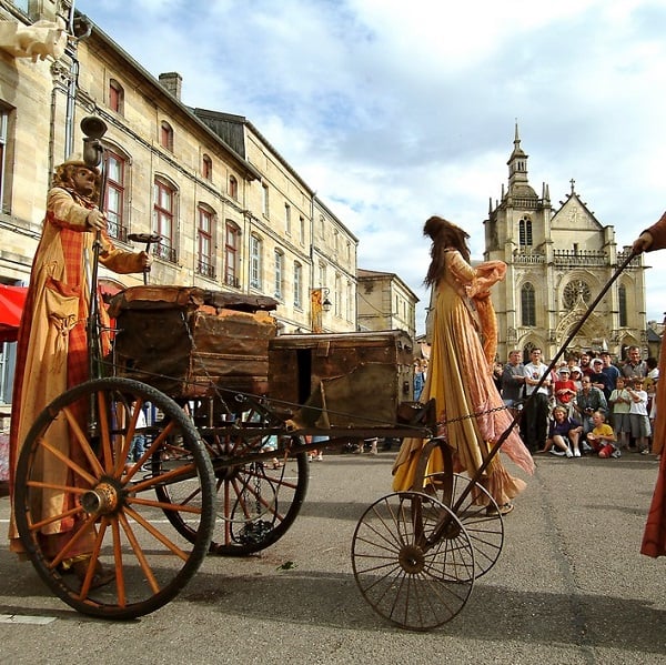 Middeleeuws festival in Bar-le-Duc