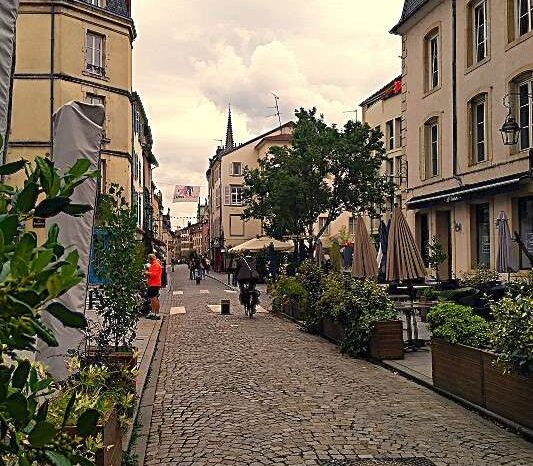 Grande Rue in Nancy